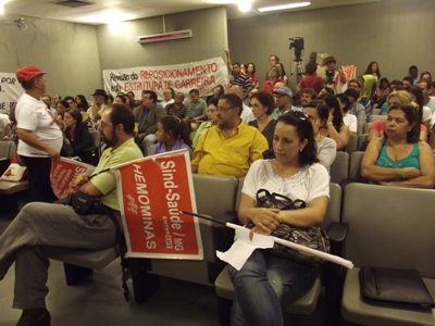 Segundo dia da greve da saúde de Minas Gerais 